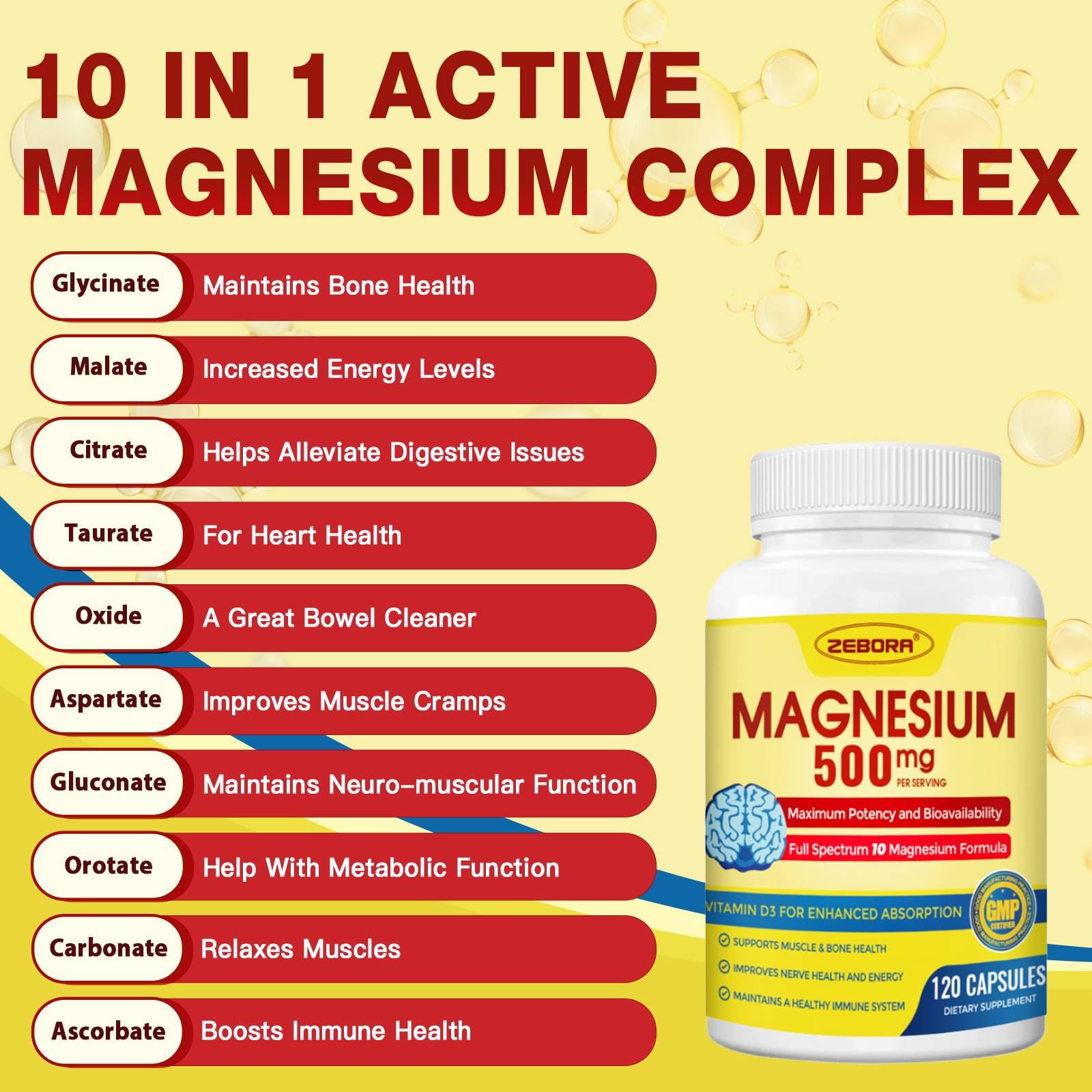 Lifestyle shot featuring a daily dose for nerve and muscle comfort