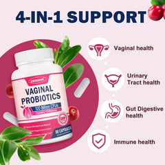 ZEBORA delayed-release capsules deliver probiotics to the gut for targeted vaginal and urinary tract support