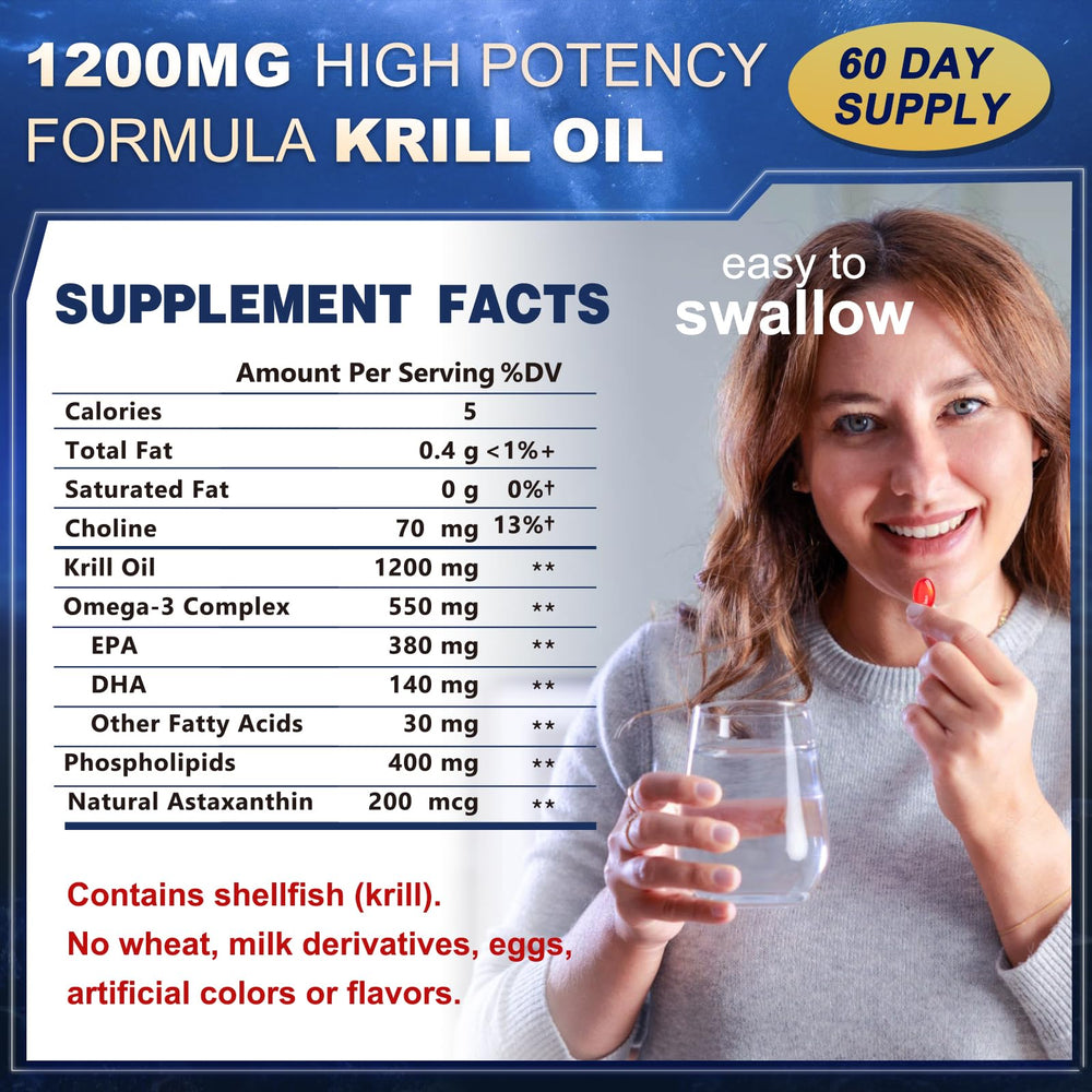 ZEBORA Krill Oil softgels are easy to swallow and travel-friendly.