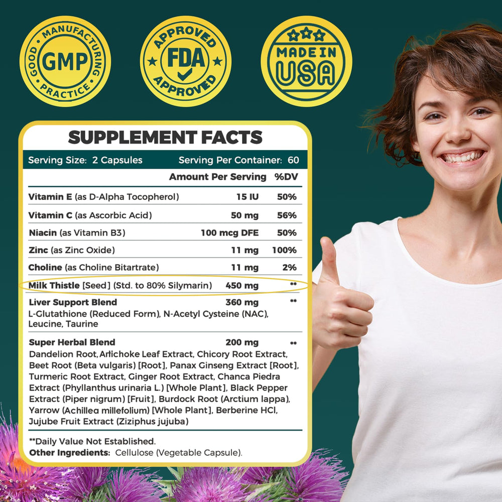 ZEBORA liver detox blend with dandelion and artichoke visuals for detox support