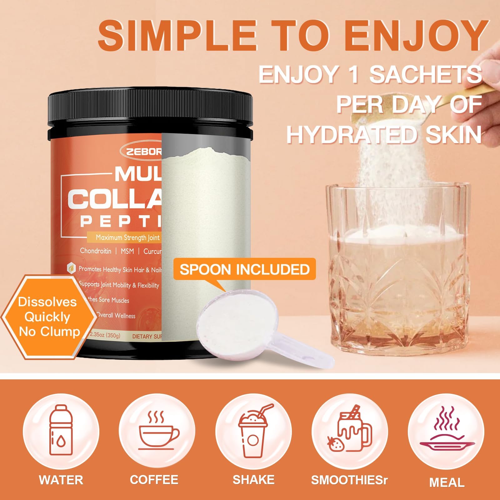 ZEBORA label shows sugar-free and keto-friendly formula