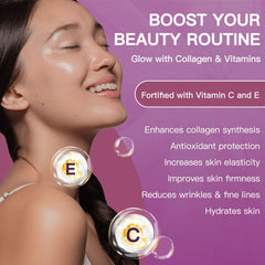 ZEBORA multi collagen powder dissolving in liquid for easy daily use