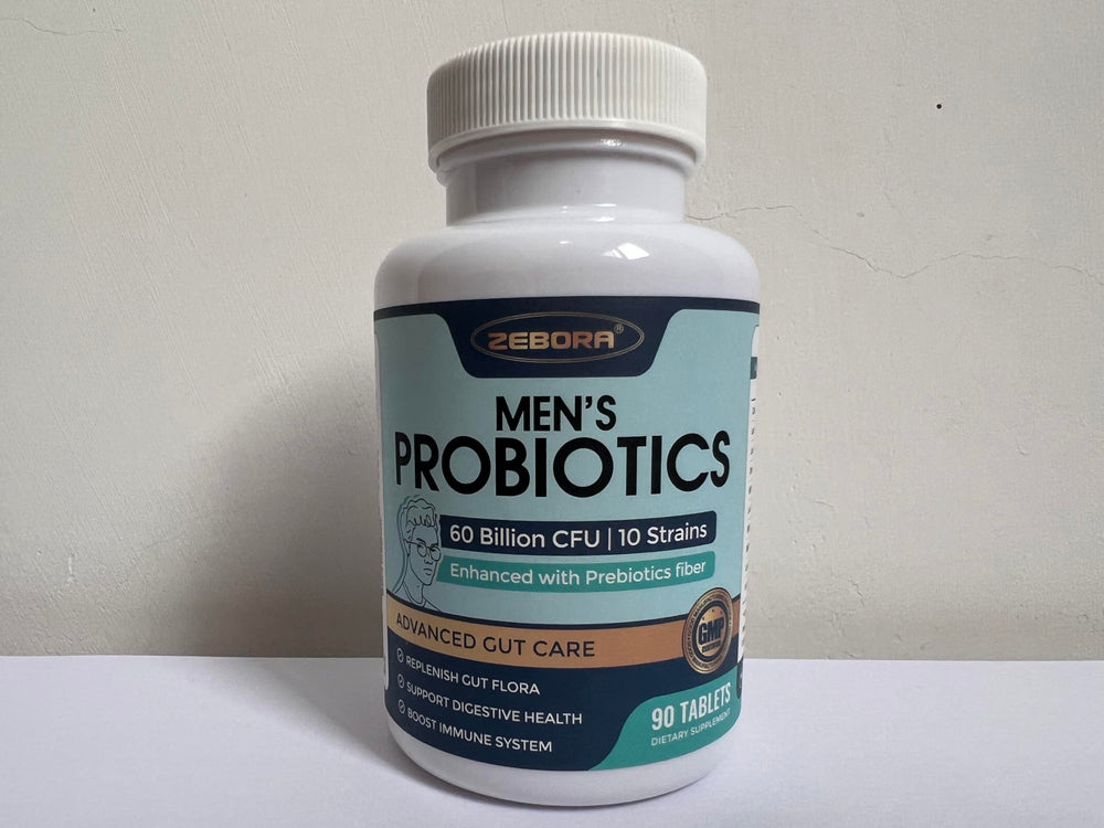 ZEBORA Probiotics shelf-stable bottle for everyday use