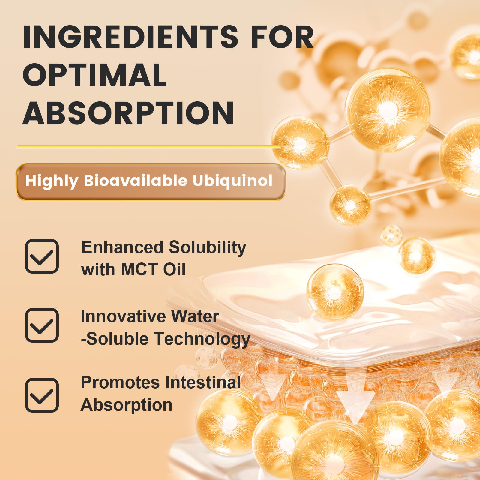 Inside view of ZEBORA softgels showing smooth texture for daily use