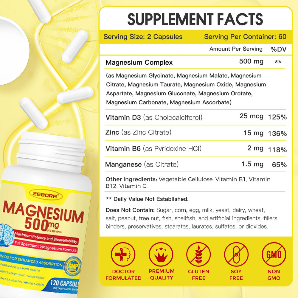 ZEBORA vitamin D3 and zinc infographic showing mineral synergy