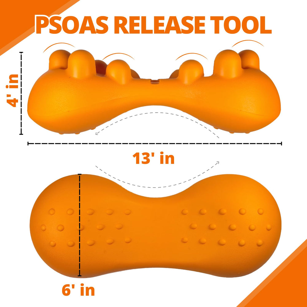 ZeenKind Psoas Release Tool durable design for safe use on the spine area.