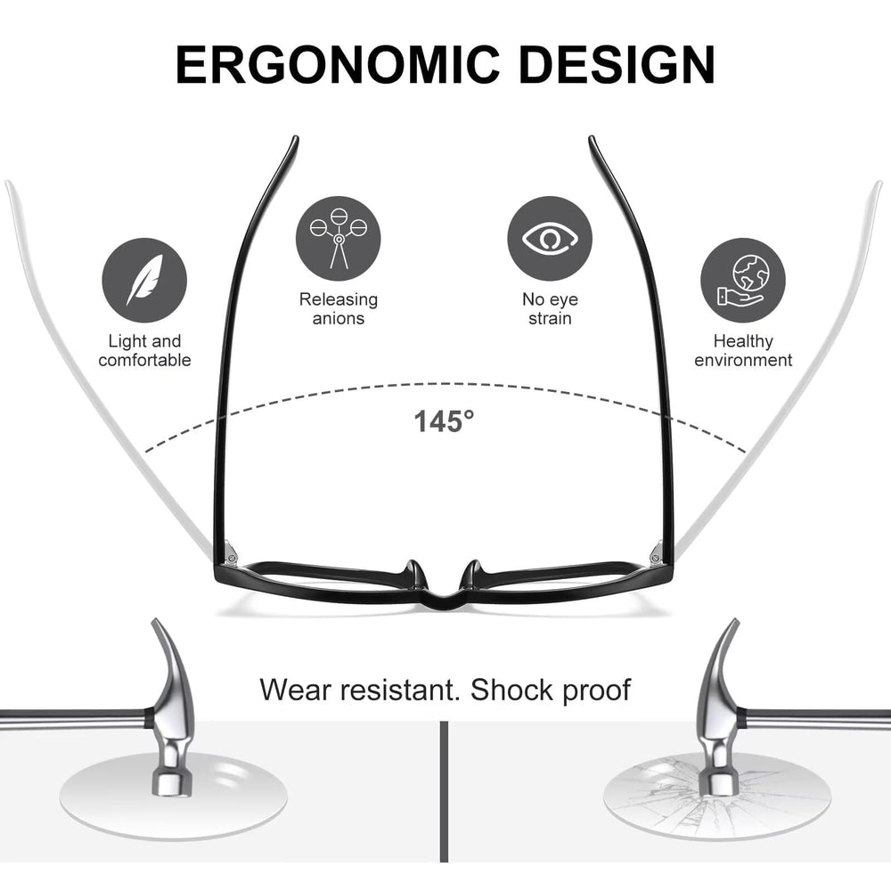ZEHEXA unisex design suits both work and home reading