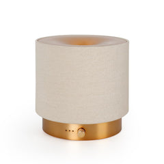 ZEIGGA LAB Elegant Fabric Diffuser full view shows compact style for any room.
