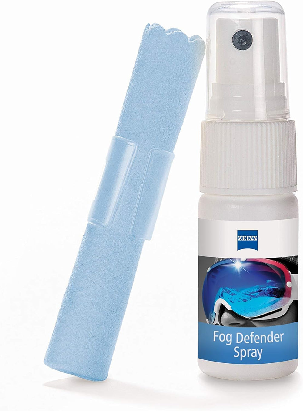 ZEISS Fog Defender System microfiber cloths for quick lens wipe