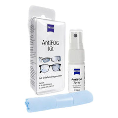 ZEISS Fog Defender System spray bottles for anti-fog relief on glasses