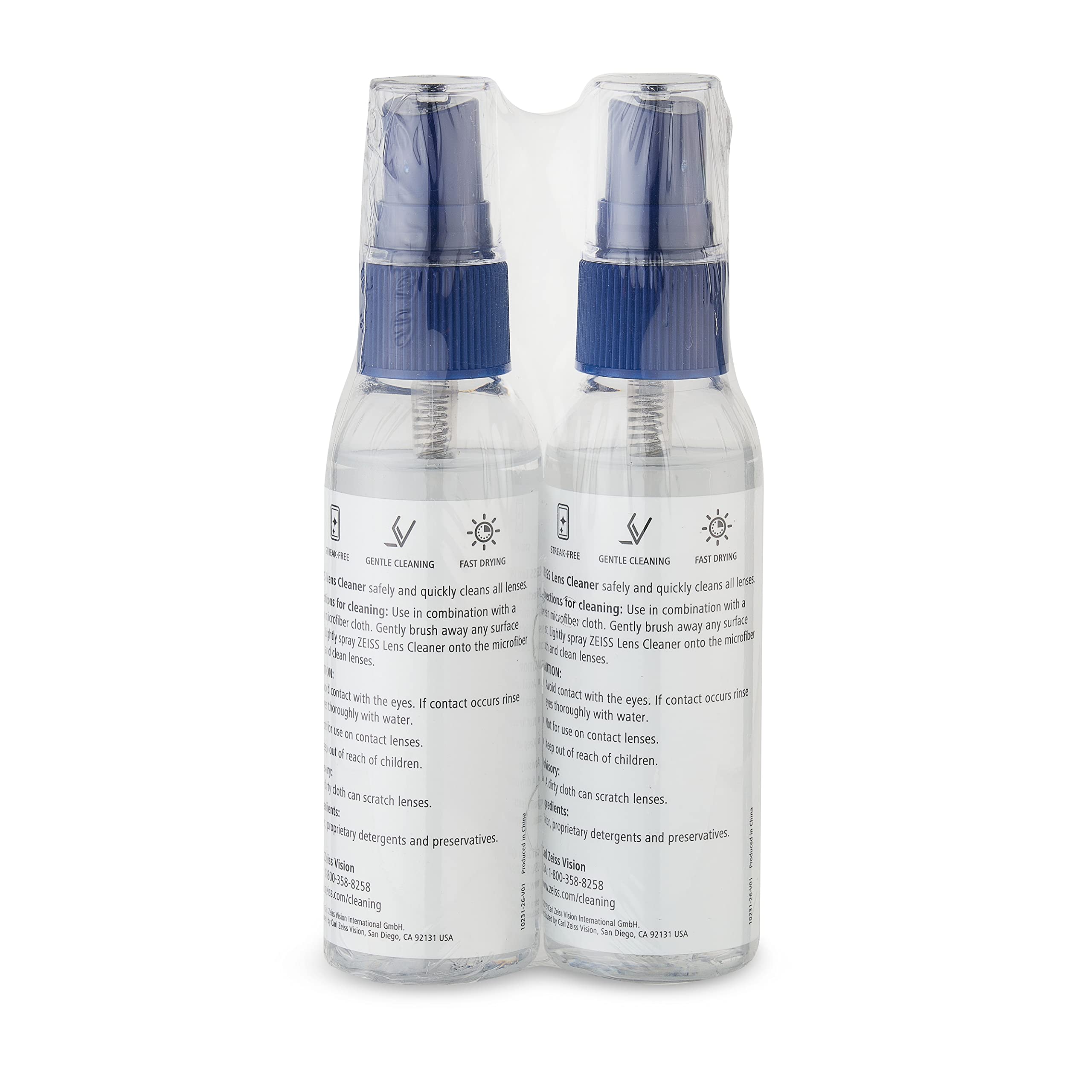 ZEISS limpiador de lentes sin amoniaco para limpieza suave