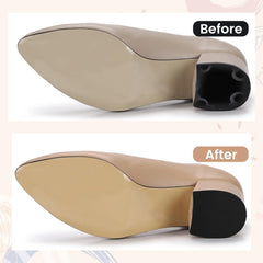 Zelphvt cuttable heel tread pads for precise shoe fit