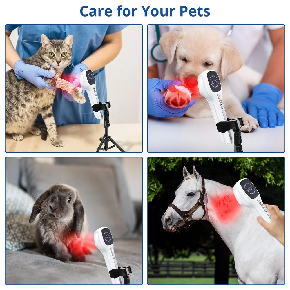 Zelvory protective goggles included for safe light therapy sessions.