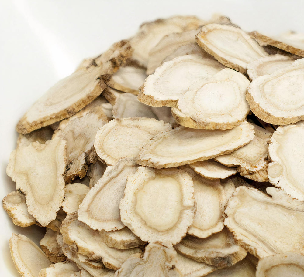 Zen Ginseng big slices hand-selected close-up emphasizes quality for steady stamina