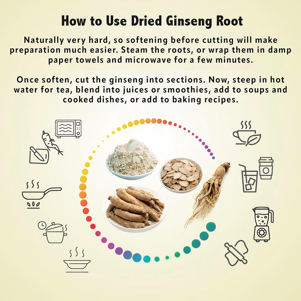 Zen Ginseng soup addition for a warm, comforting boost.
