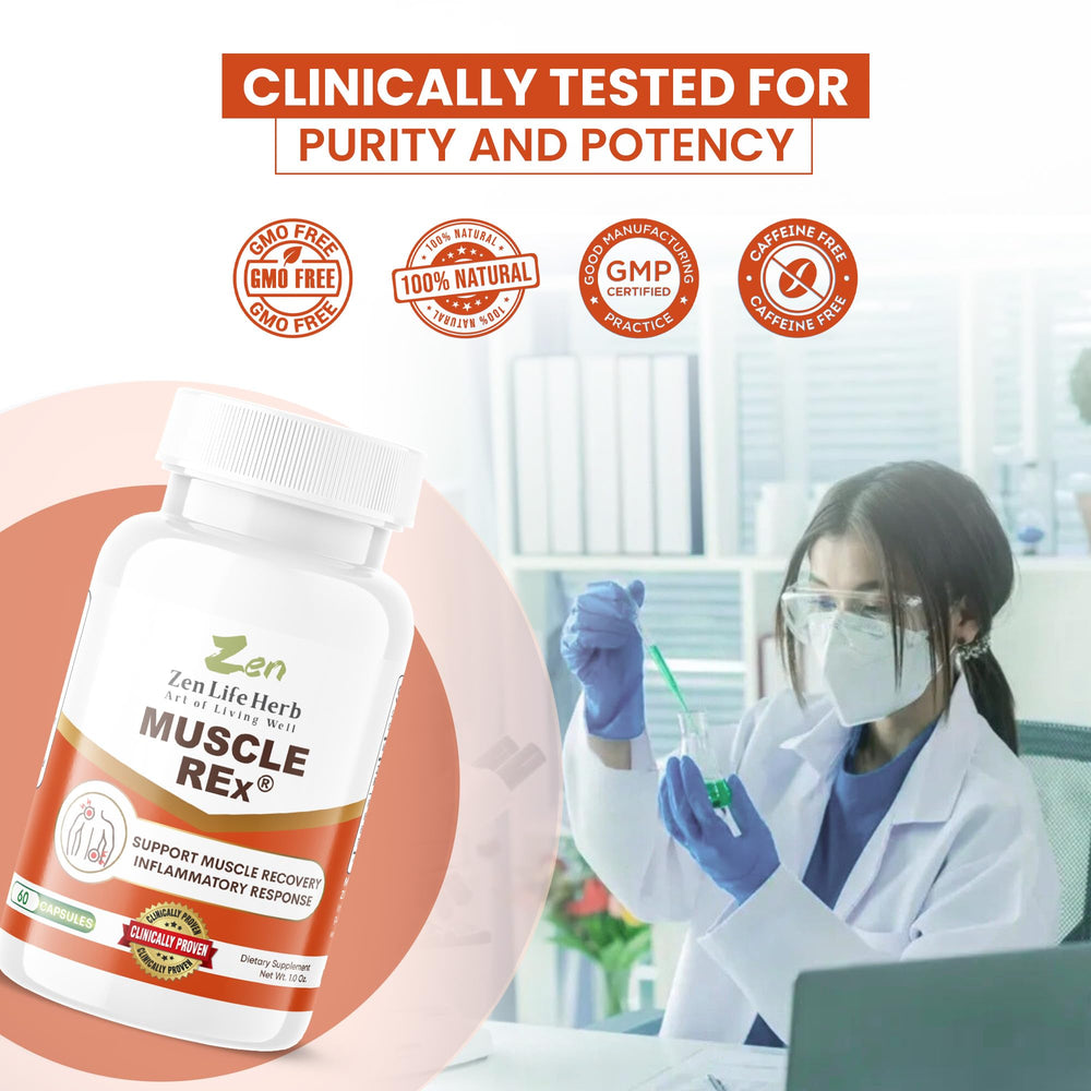 ZEN LIFE HERB Turmeric Root component in the formula for joint support