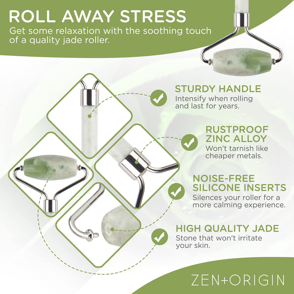 ZEN + ORIGIN gua sha tool for facial contouring and tension relief