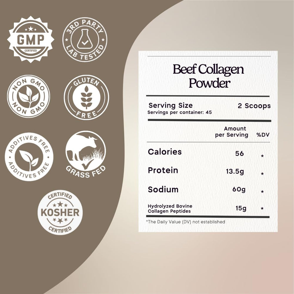 Zen Principle collagen powder scoop for precise daily serving measurement.