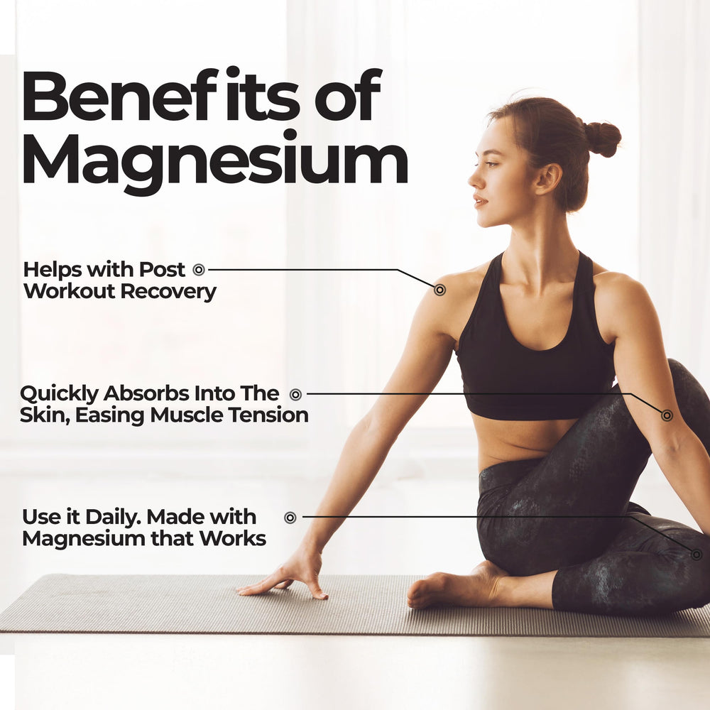 Zen Routine bottle showing massage-friendly spray for muscle relief.