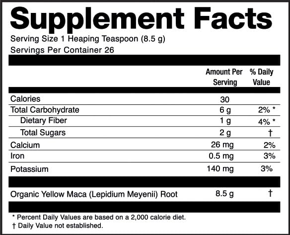 Zen Spirit Maca powder in smoothie image highlights versatile breakfast or post-workout use