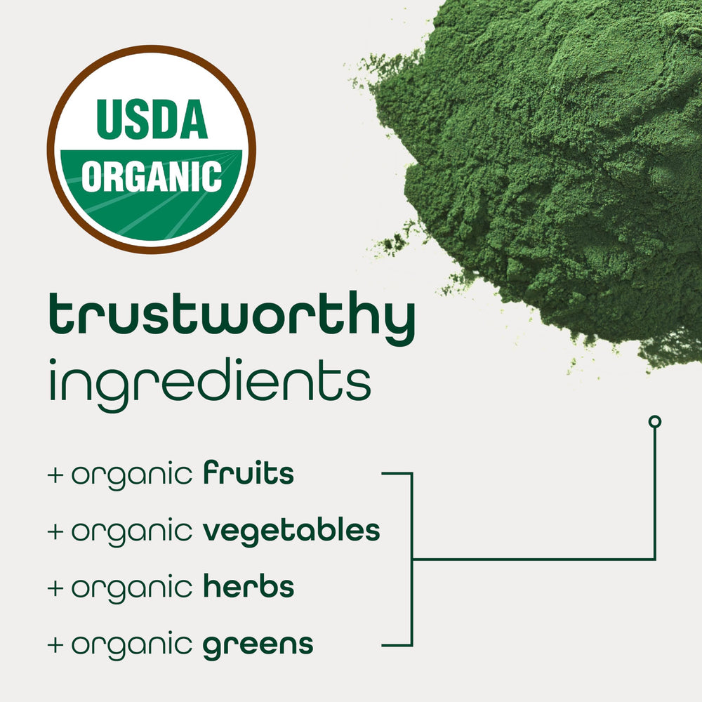 Zena Nutrition organic mushroom blend image highlights cordyceps and reishi.