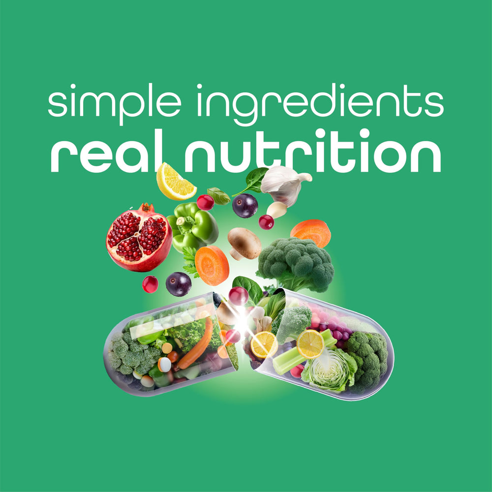Zena Nutrition Organic Super Greens capsules are gelatin-free and soy-free.
