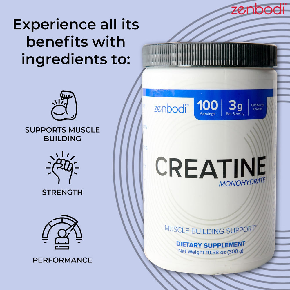 Unflavored powder ready to mix for pre-workout hydration