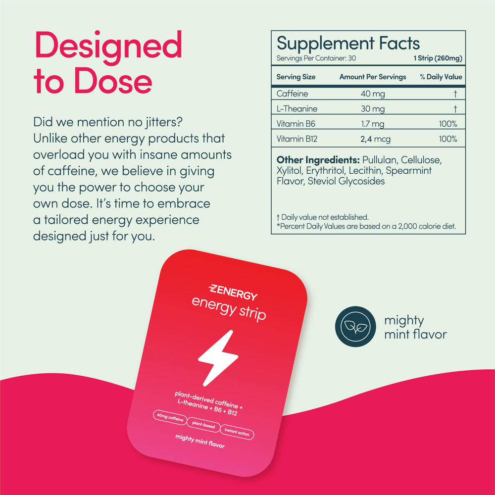 ZENERGY compact tin fits a pocket for late-night shifts.