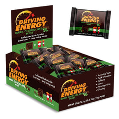 ZenEvo dark chocolate mint energy bite with steady focus flavor