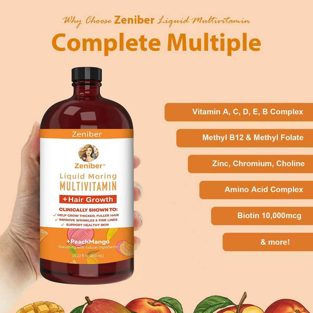 Zeniber MaayRuth hair-health visual suggesting potential vitality support