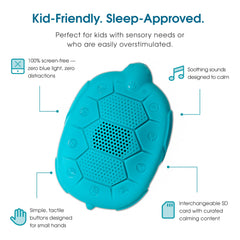 Zenimal calming music helps children drift toward restful sleep.