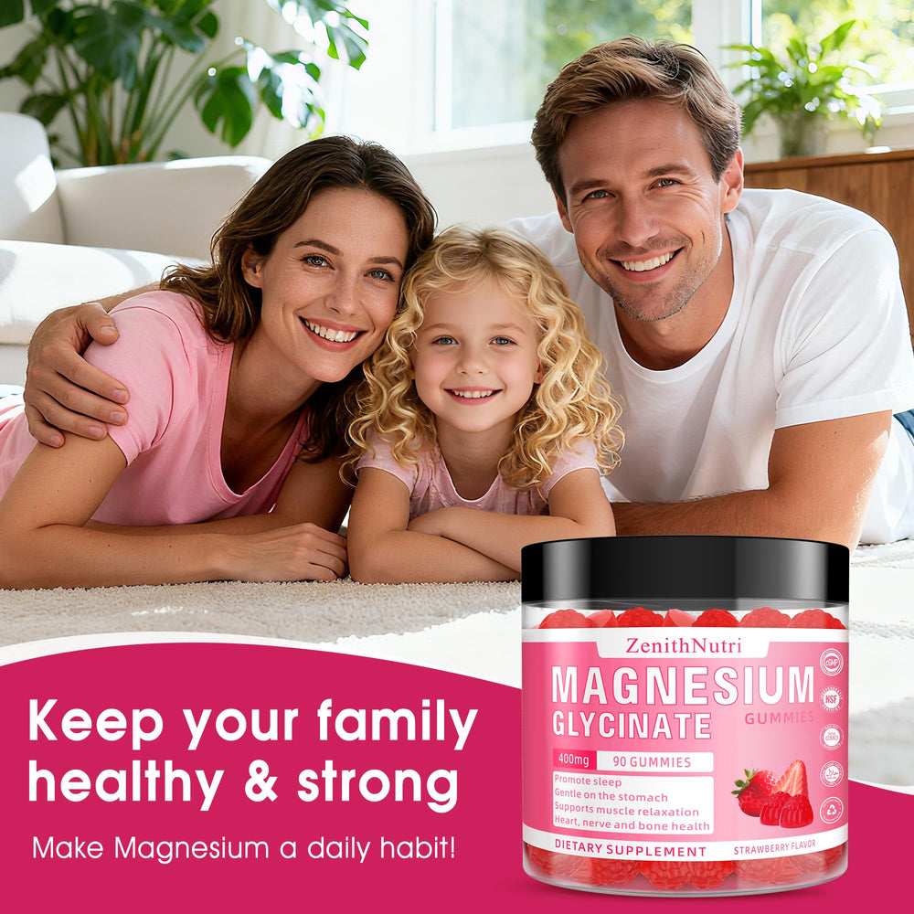 Family friendly ZenithNutri gummies being used by adults and kids