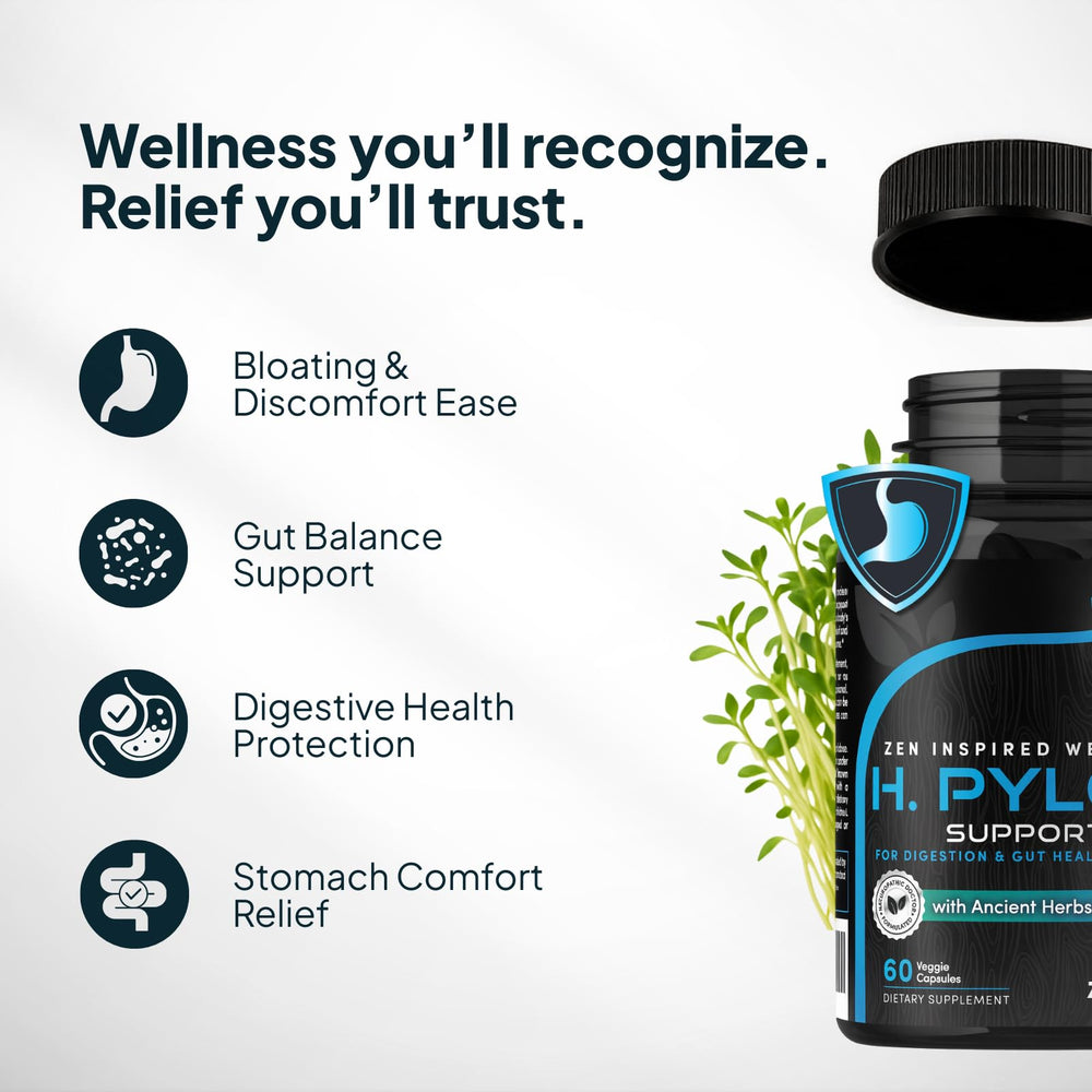 Zenmen H. Pylori Support lifestyle shot promotes wellness routine