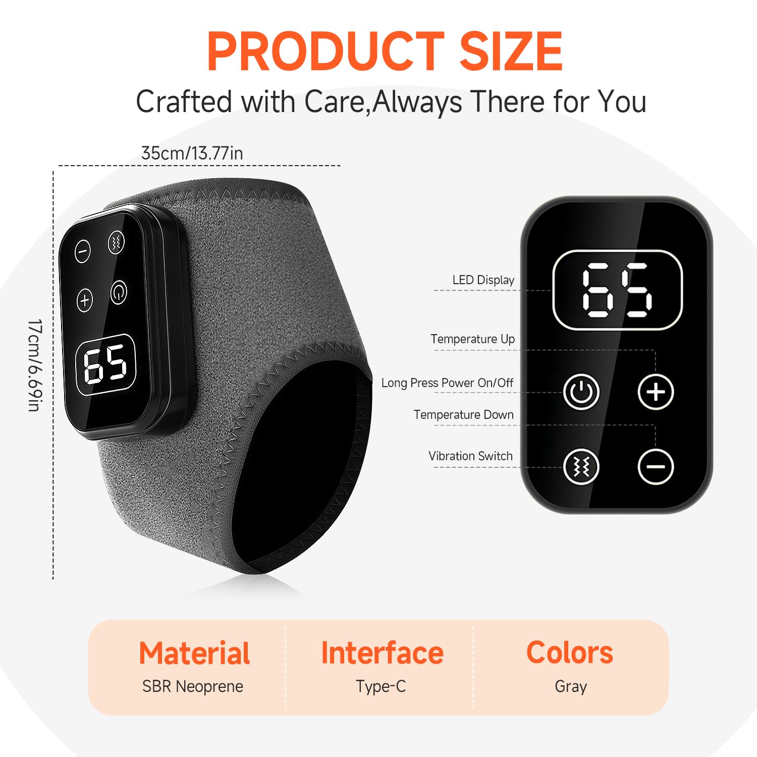 ZENNITHON wireless charging use with massager on the go