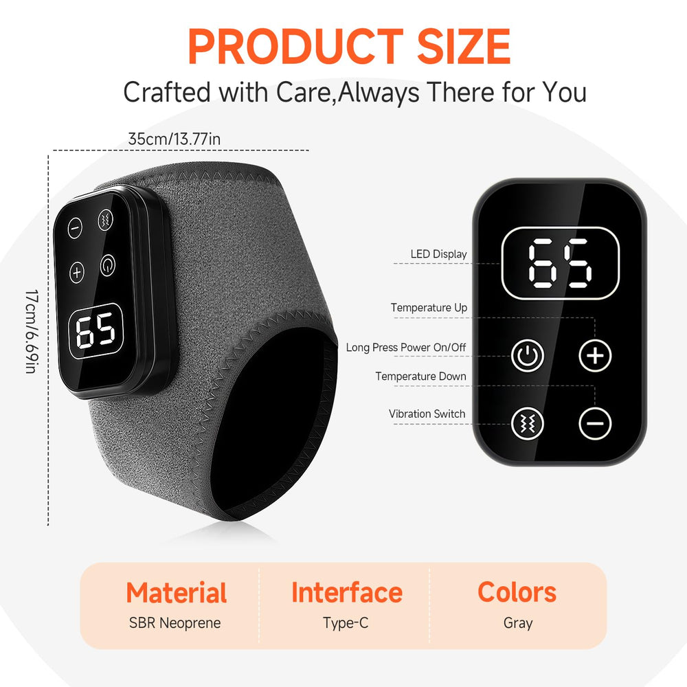 ZENNITHON wireless charging use with massager on the go