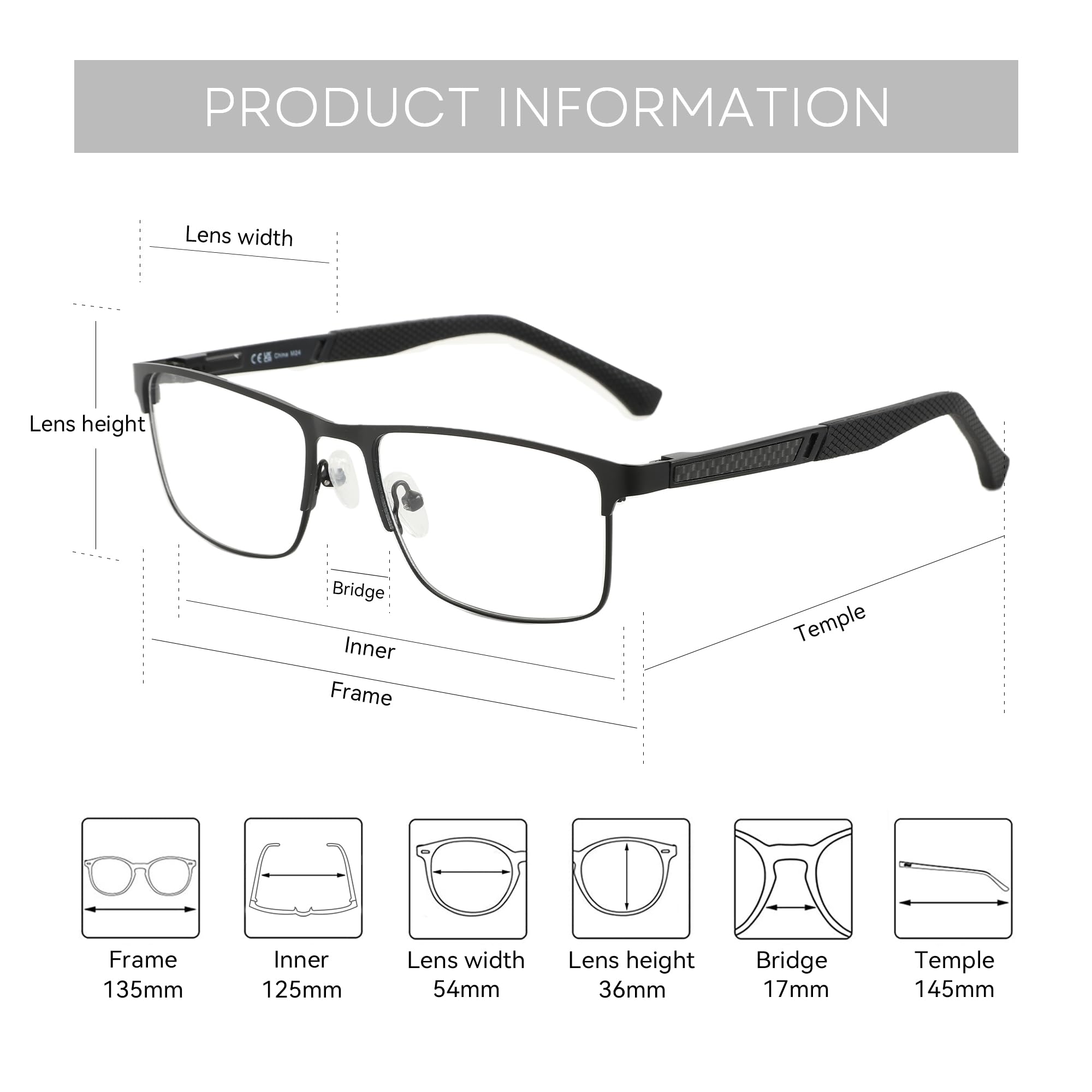 ZENOTTIC blue light blockers for screens help easier on-screen reading.