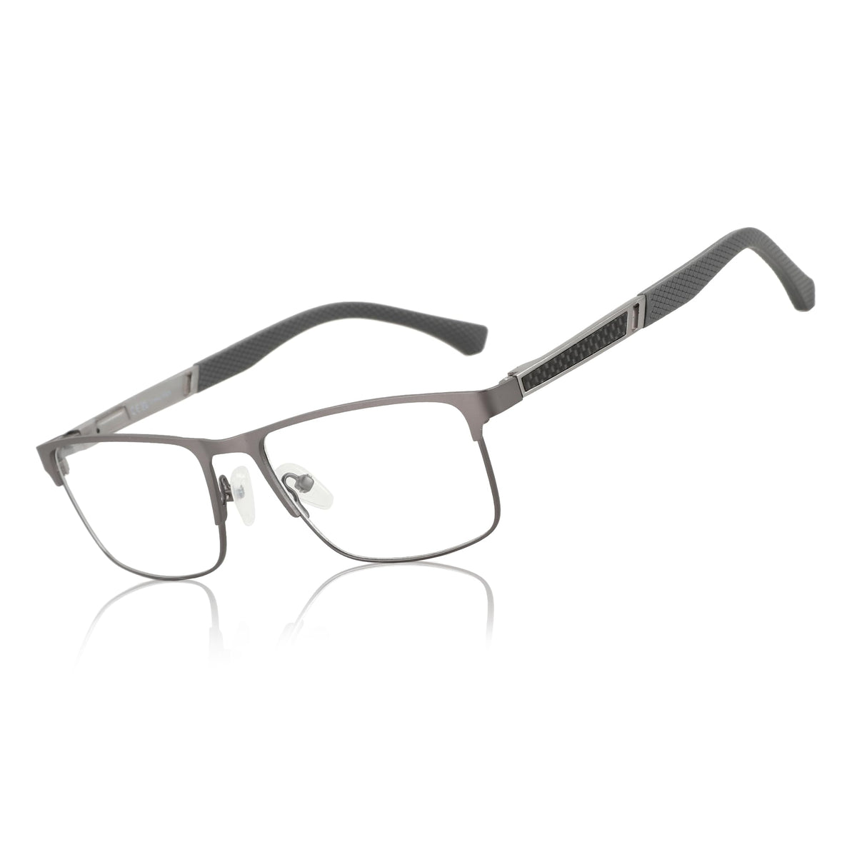 ZENOTTIC blue light glasses men square frame on display reducing eye strain