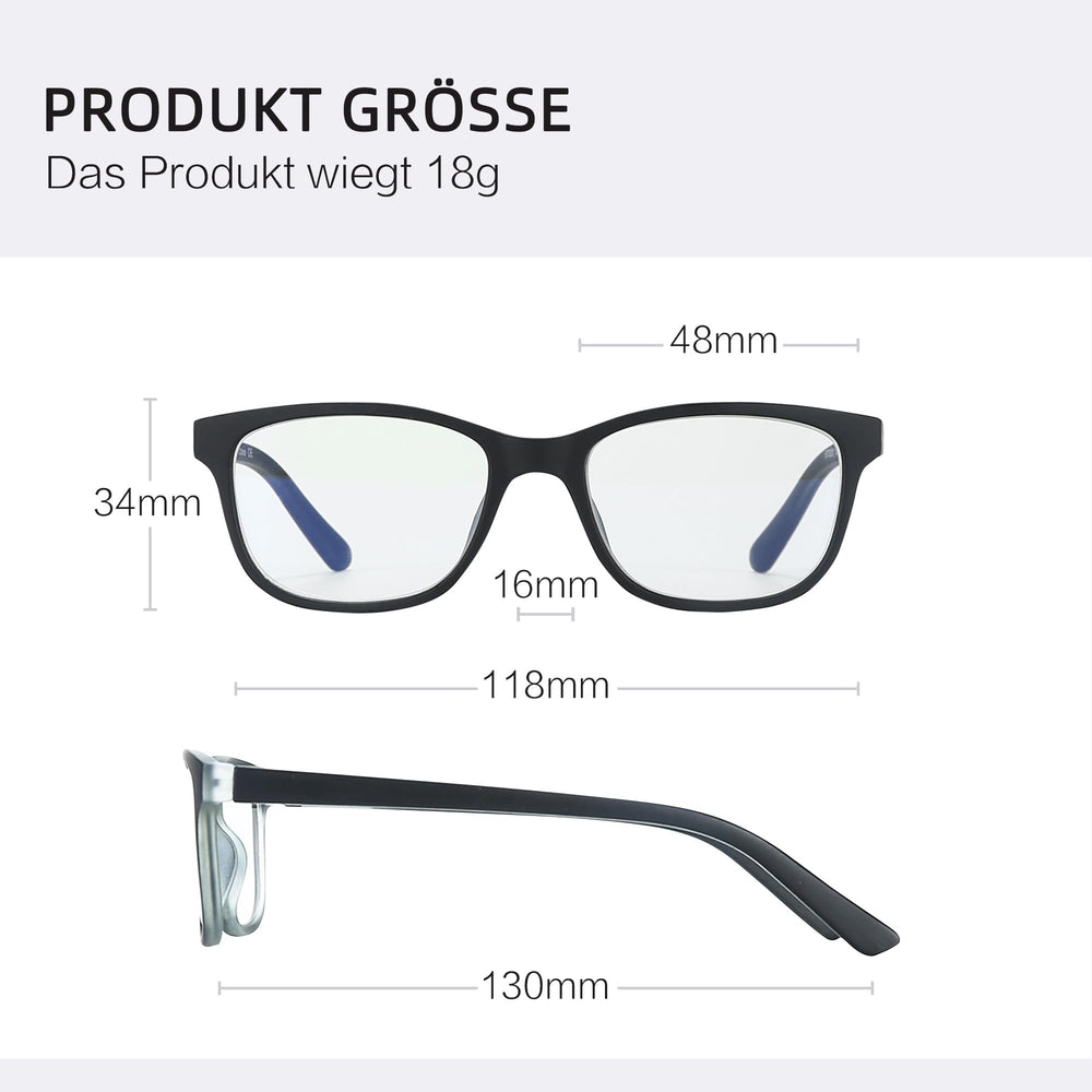 ZENOTTIC Kids blue light glasses packaging presents a gift-ready set.