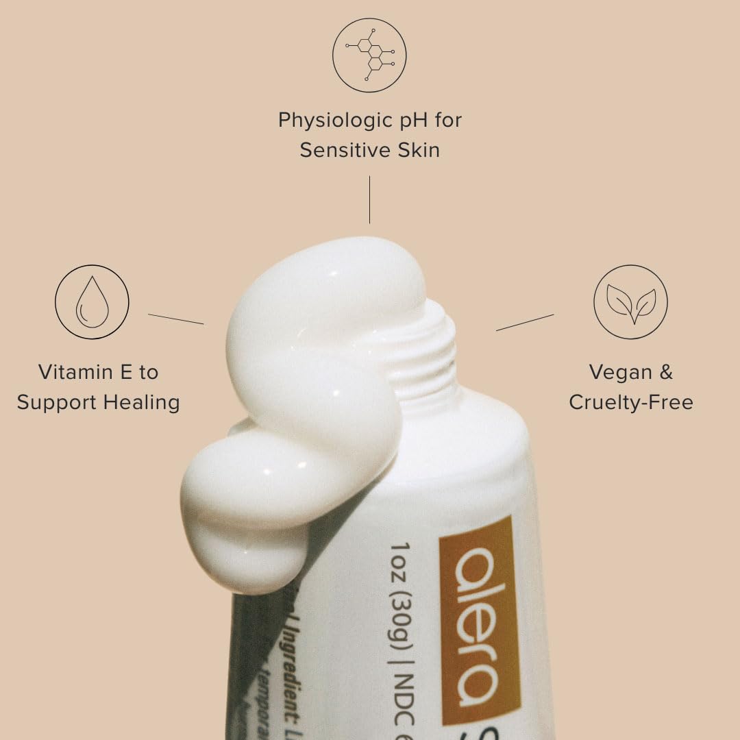 Zensa Numbing Cream 5% lidocaine being applied to affected area for fast relief