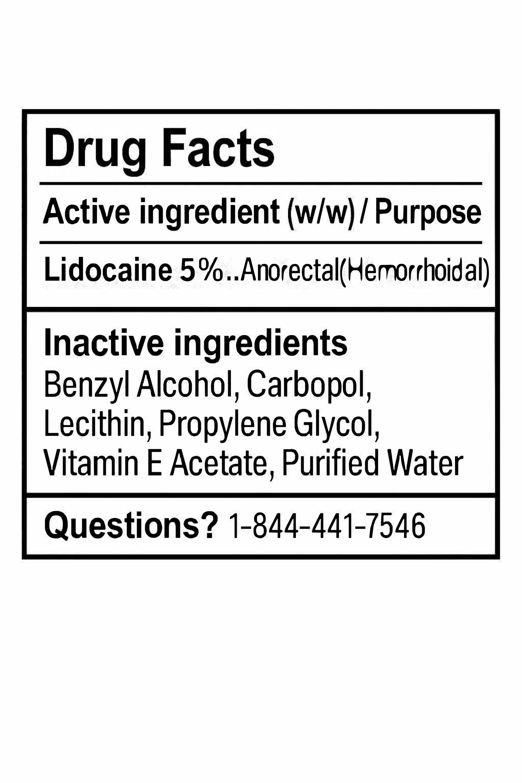 Water-based, hypoallergenic Zensa Numbing Cream designed for sensitive skin