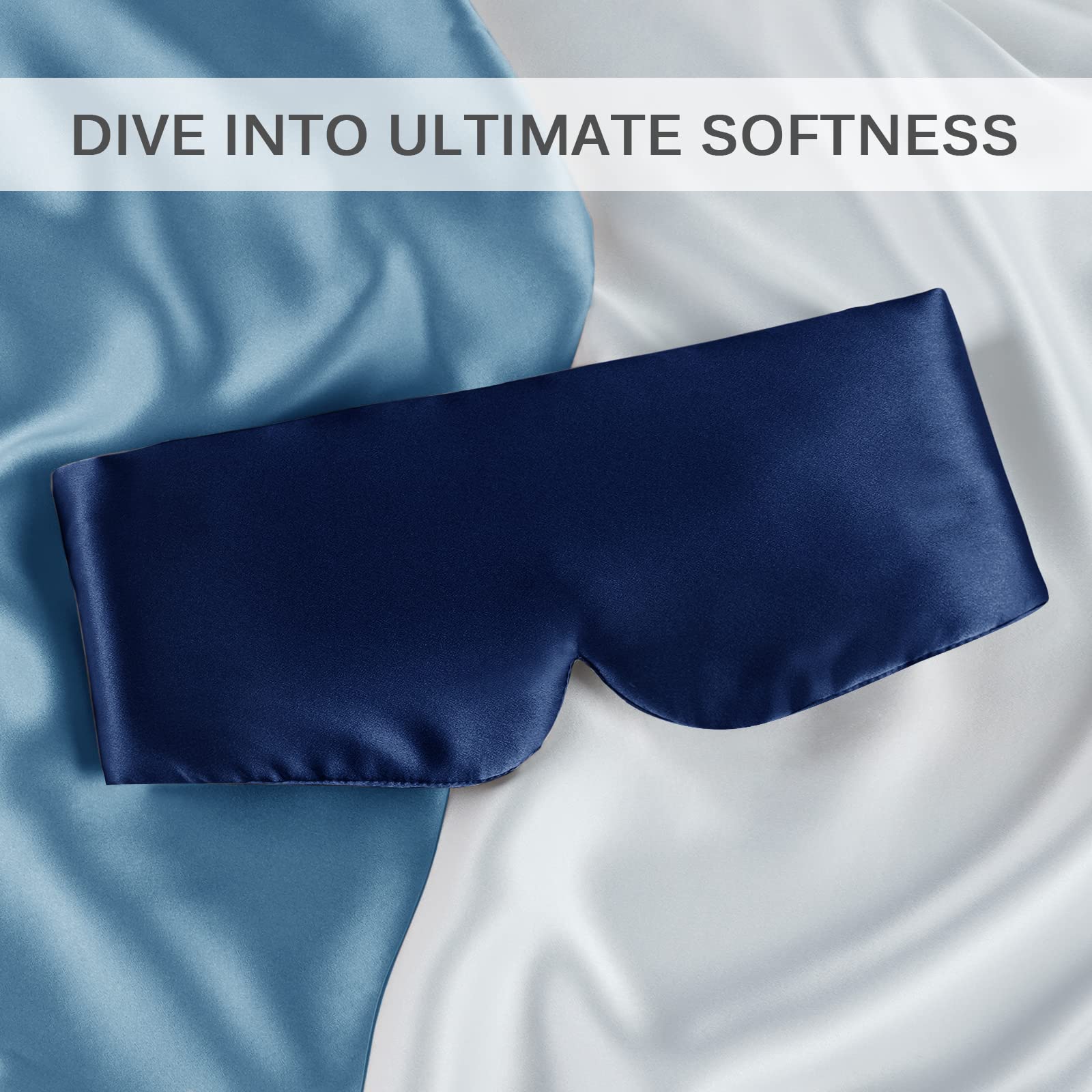 Zenssia blackout sleep mask supports restful naps and calm moments.