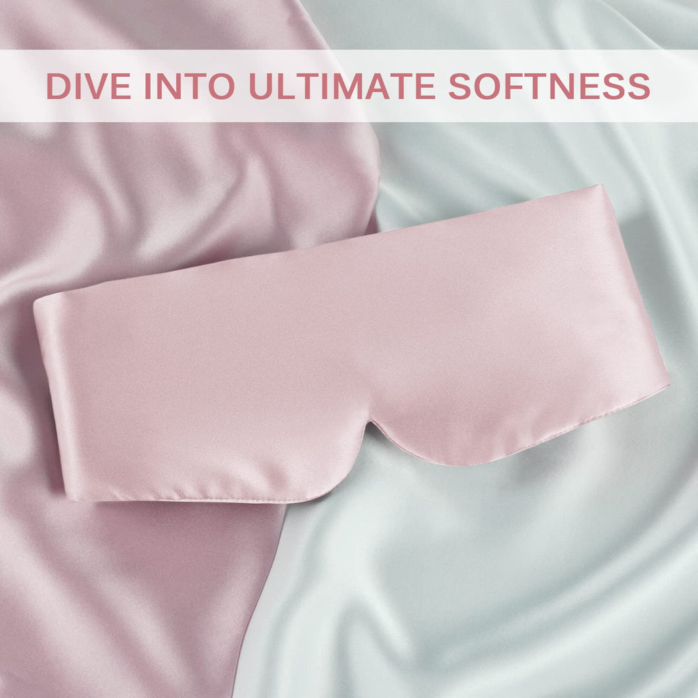 Zenssia large-fit silk mask ideal for side sleepers during naps.