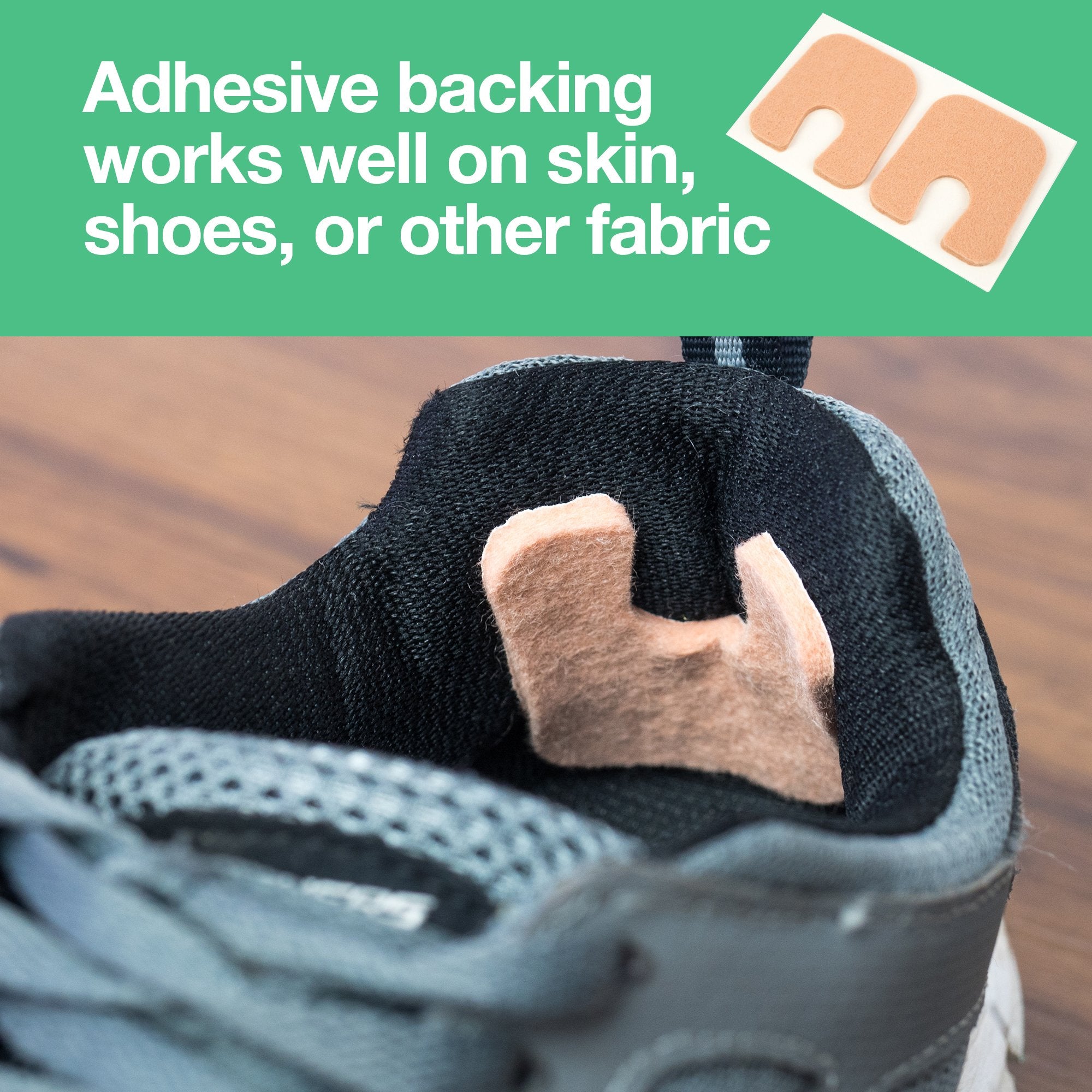 ZenToes barrier pad creates a protective shield around bony areas, reducing pressure.