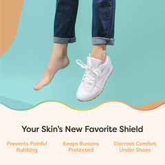 ZenToes bunion pads breathable odor-resistant design keeps feet fresh