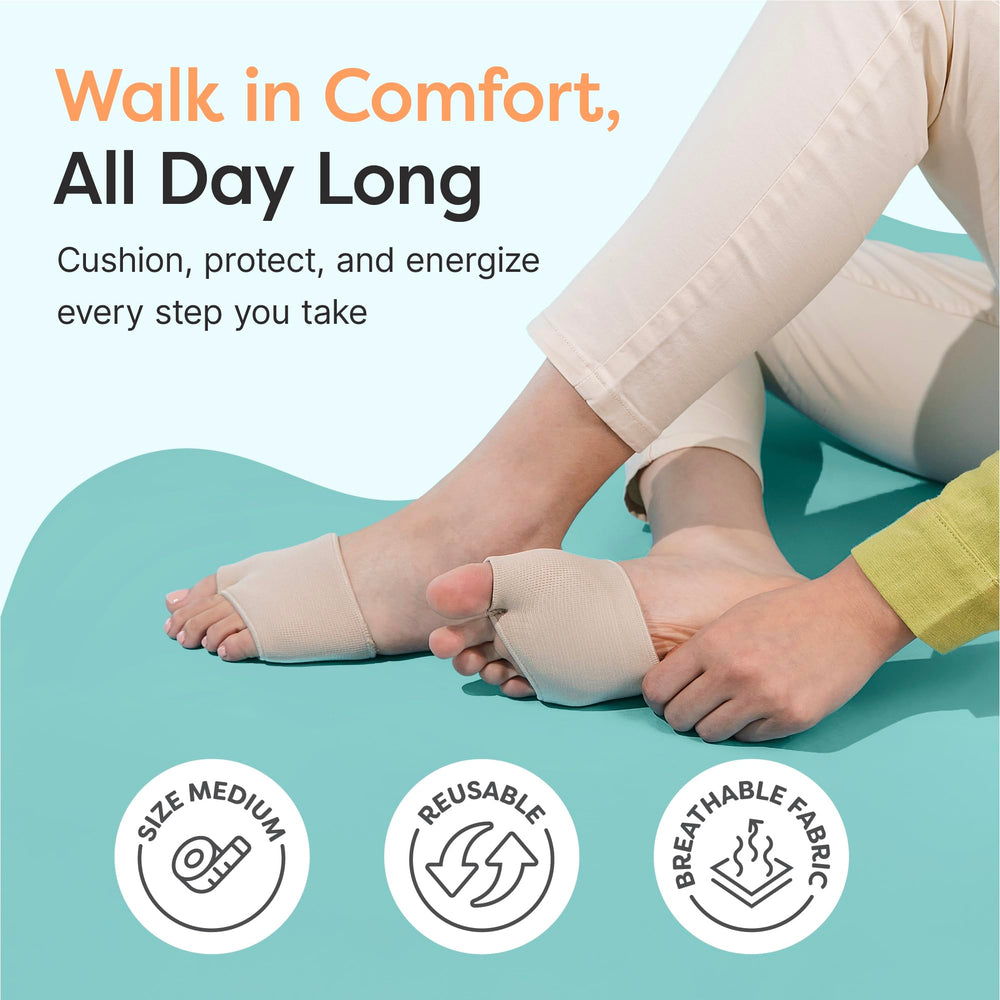 ZenToes metatarsal pads ball-of-foot support during running