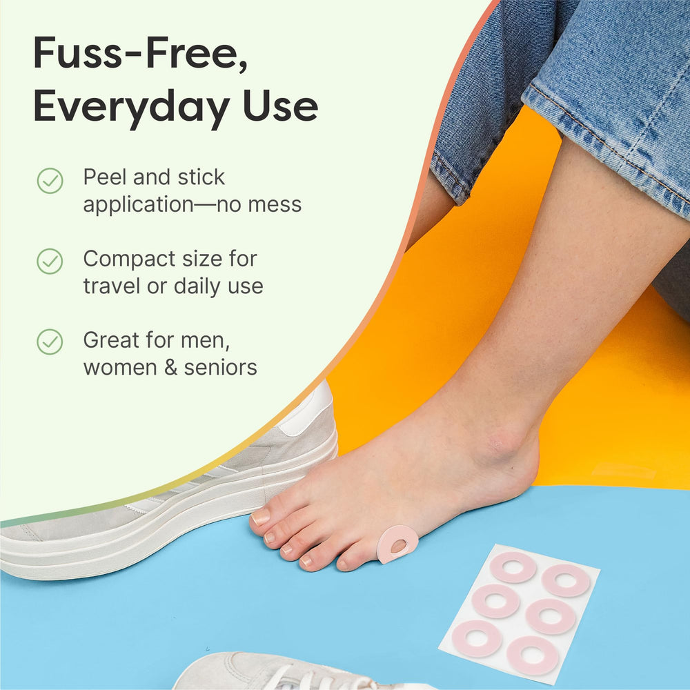 ZenToes American-made, woman-owned cushions designed for active feet.