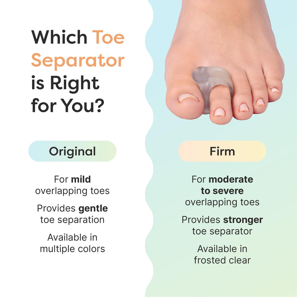 ZenToes toe separator for day-wear during daily activities.