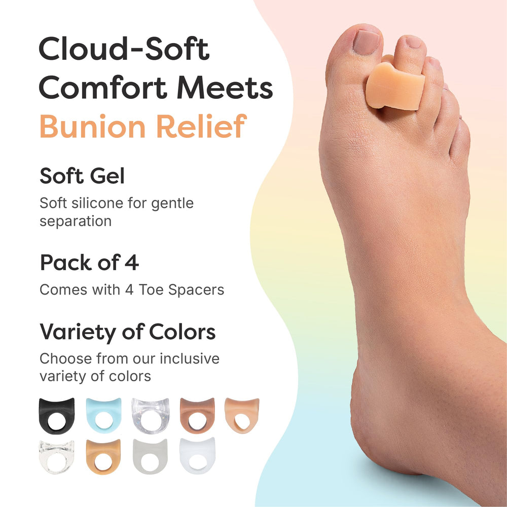 ZenToes toe separator is washable and reusable for long-term use.