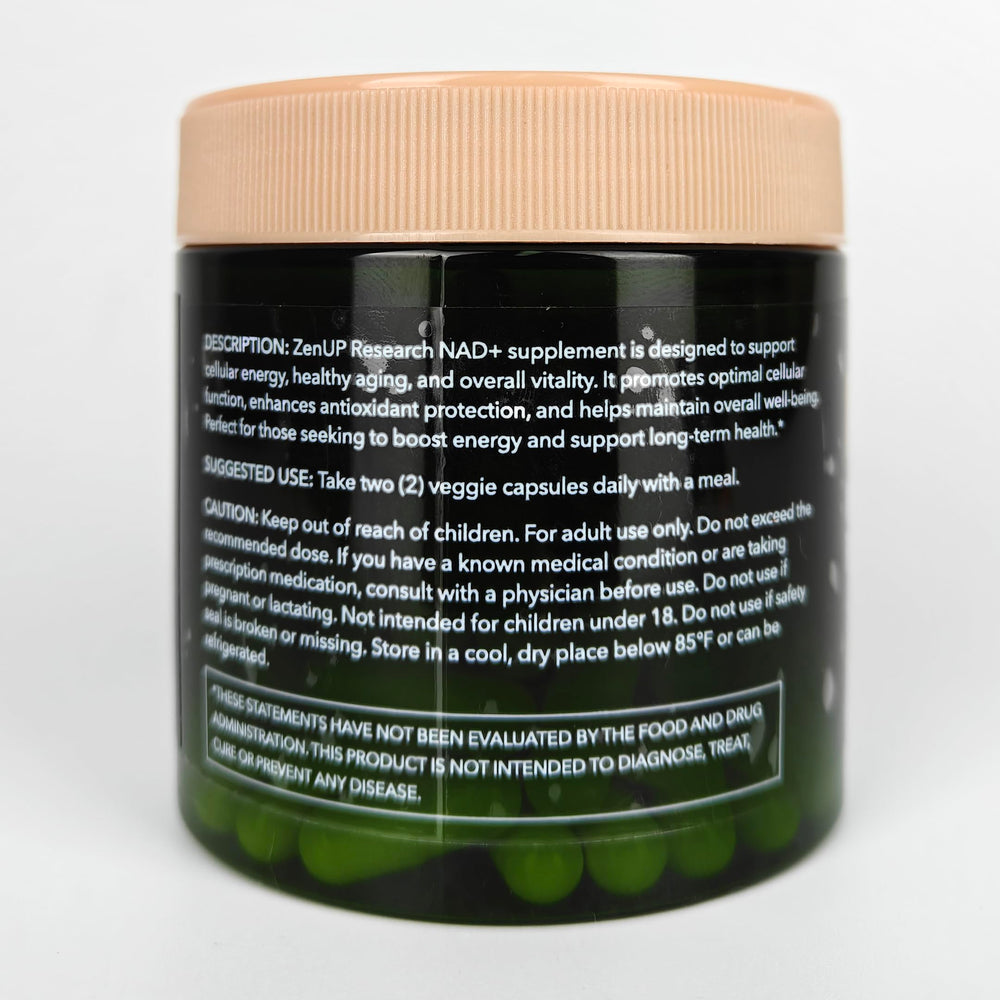 ZenUP branding and packaging artwork, premium vibe for health-conscious shoppers.