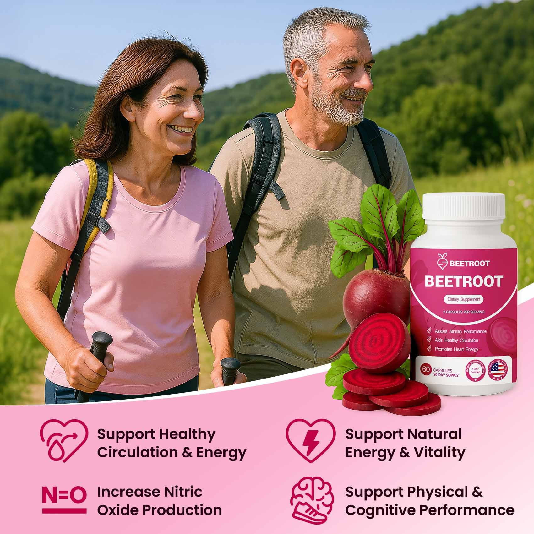 ZENVIVIAN Beetroot Capsules label-back notes unsweetened formula